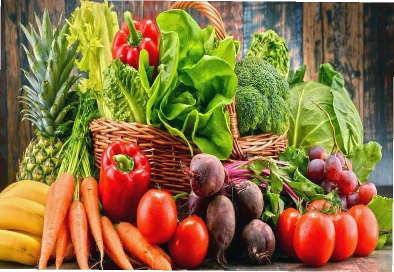 Rau củ quả giàu Vitamin A và C hỗ trợ giảm ho hiệu quả
