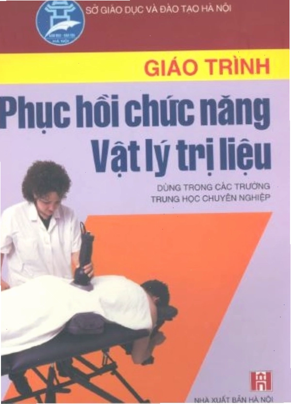 Sách Giáo trình Phục hồi chức năng Vật lý trị liệu PDF