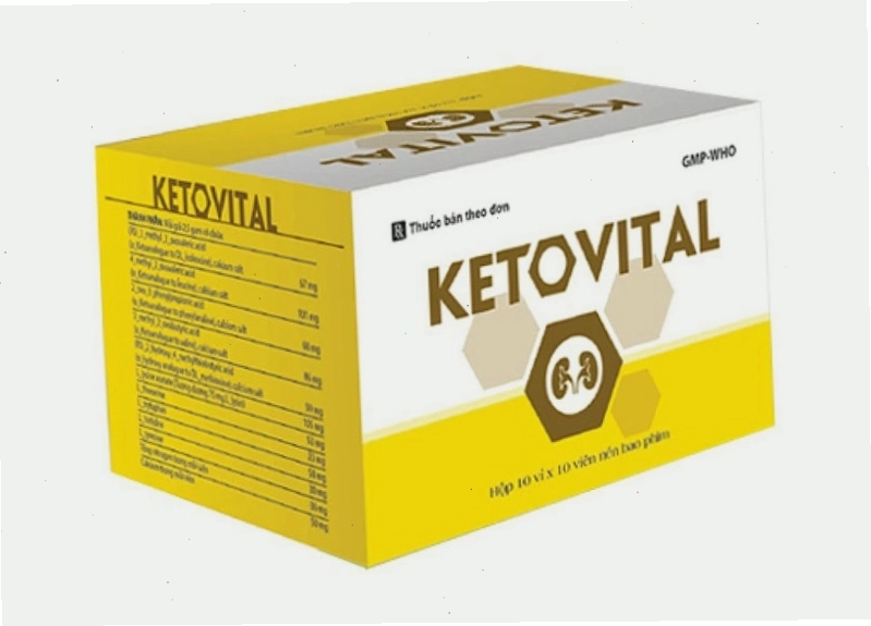Tác dụng phụ có thể gặp khi dùng thuốc Ketovital