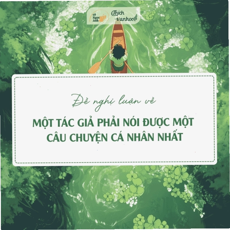 Tầm quan trọng của giọng văn cá nhân và chi tiết trong kể chuyện