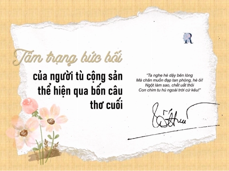 Tâm trạng bức bối của người tù trong bài thơ Khi con tu hú
