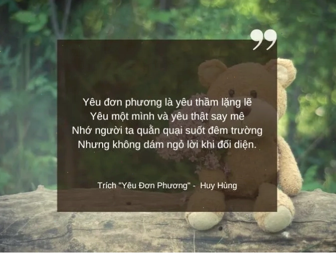 Tâm trạng buồn bã khi yêu đơn phương