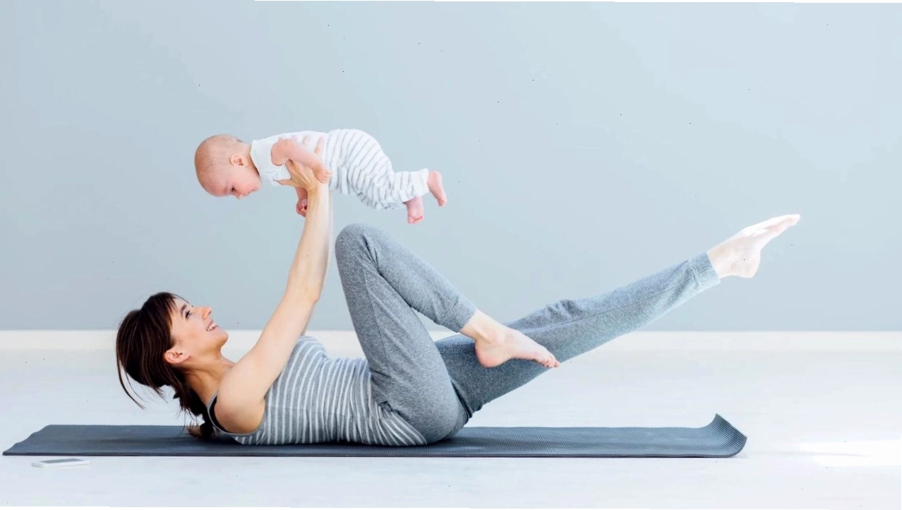 Tập thể dục nhẹ nhàng cho mẹ sau sinh