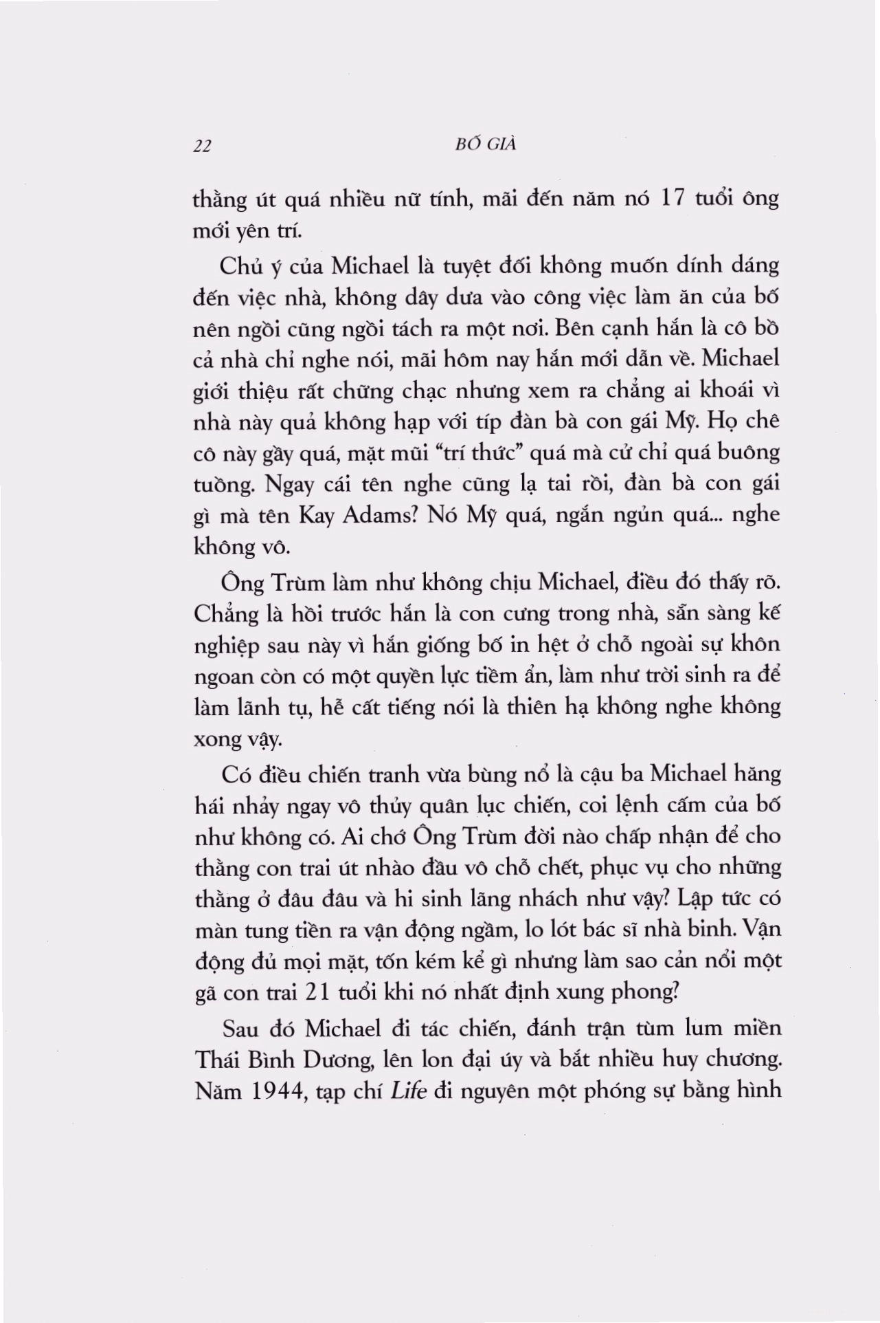 Thế giới ngầm trong Bố Già