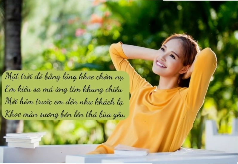 Thơ an nhiên tự tại, thể hiện cách đối diện với cuộc sống