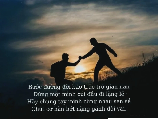 Thơ về tình anh em xã hội với những câu thơ xúc động