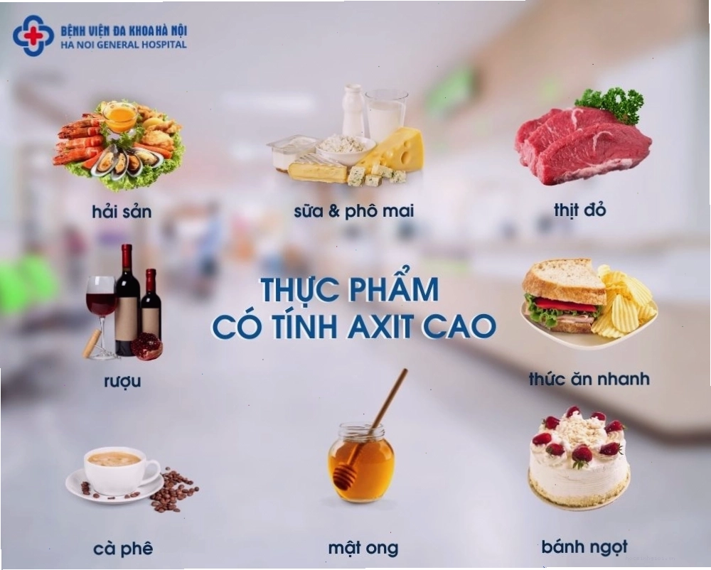 Thực phẩm có tính axit hỗ trợ sinh con gái
