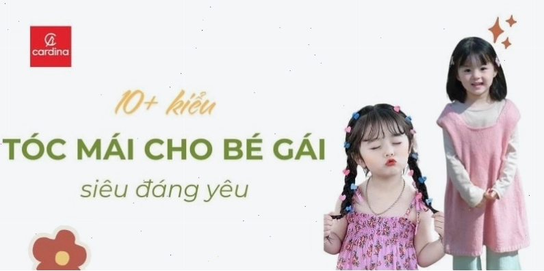 Tóc mái cho bé gái với kiểu mái thưa Hàn Quốc dịu dàng