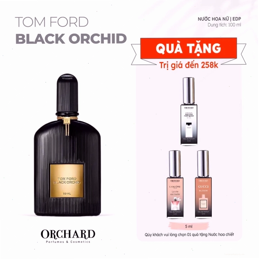 Tom Ford Black Orchid EDP - ví dụ về nước hoa EDP sang trọng