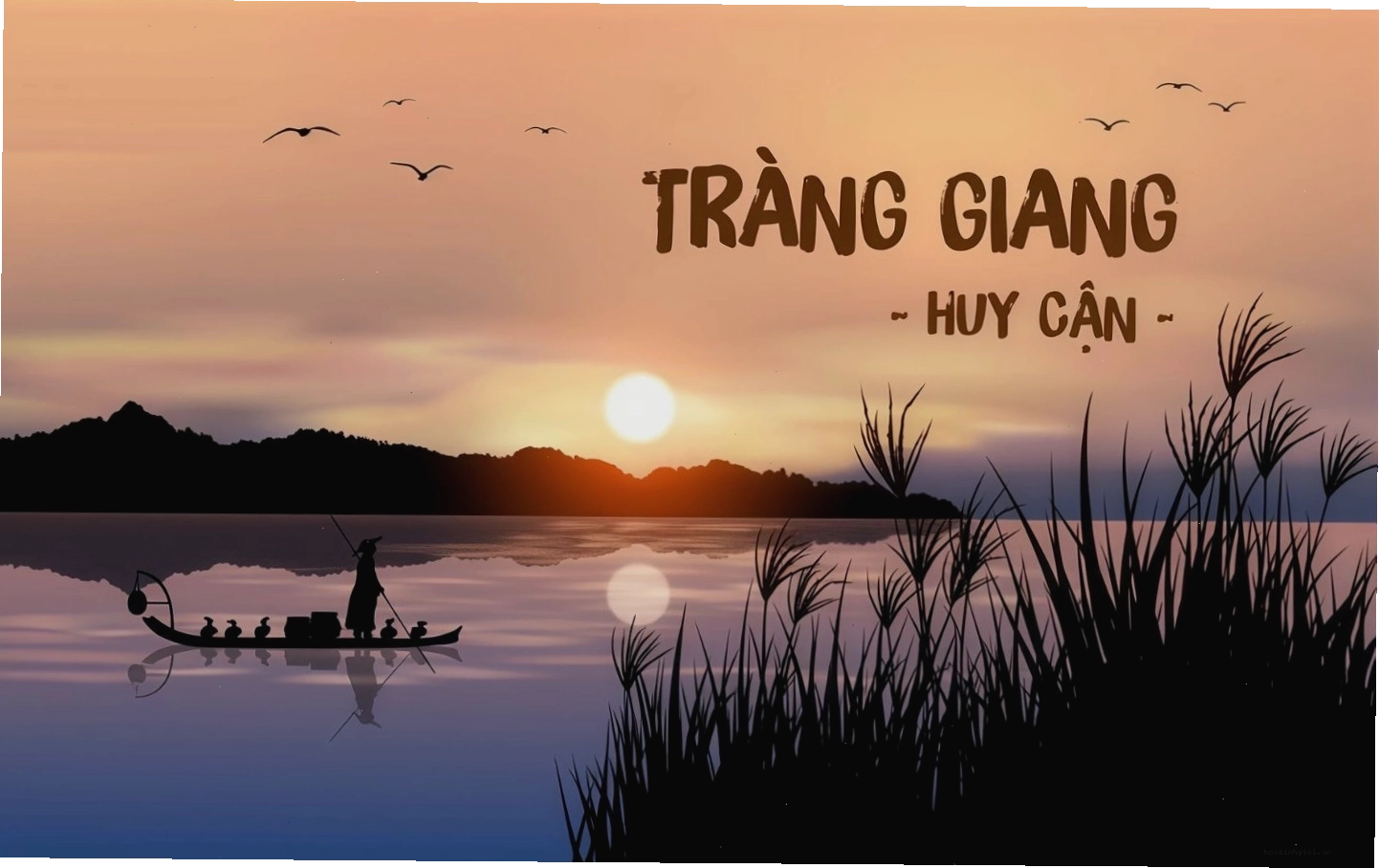 Tràng Giang - Bài thơ của Huy Cận