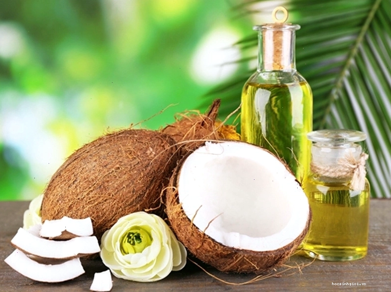 Trị chàm sữa cho bé bằng dầu dừa
