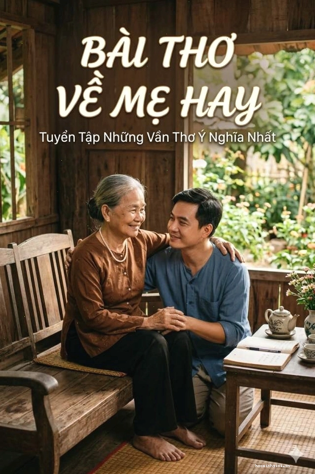 Tuyển tập bài thơ về mẹ hay, cảm động, ý nghĩa nhất
