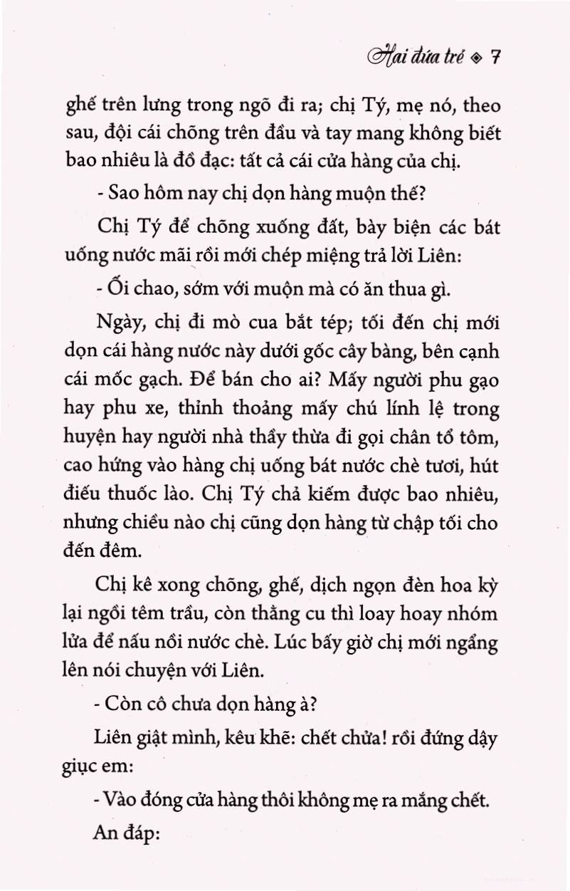 Ước mơ của hai đứa trẻ