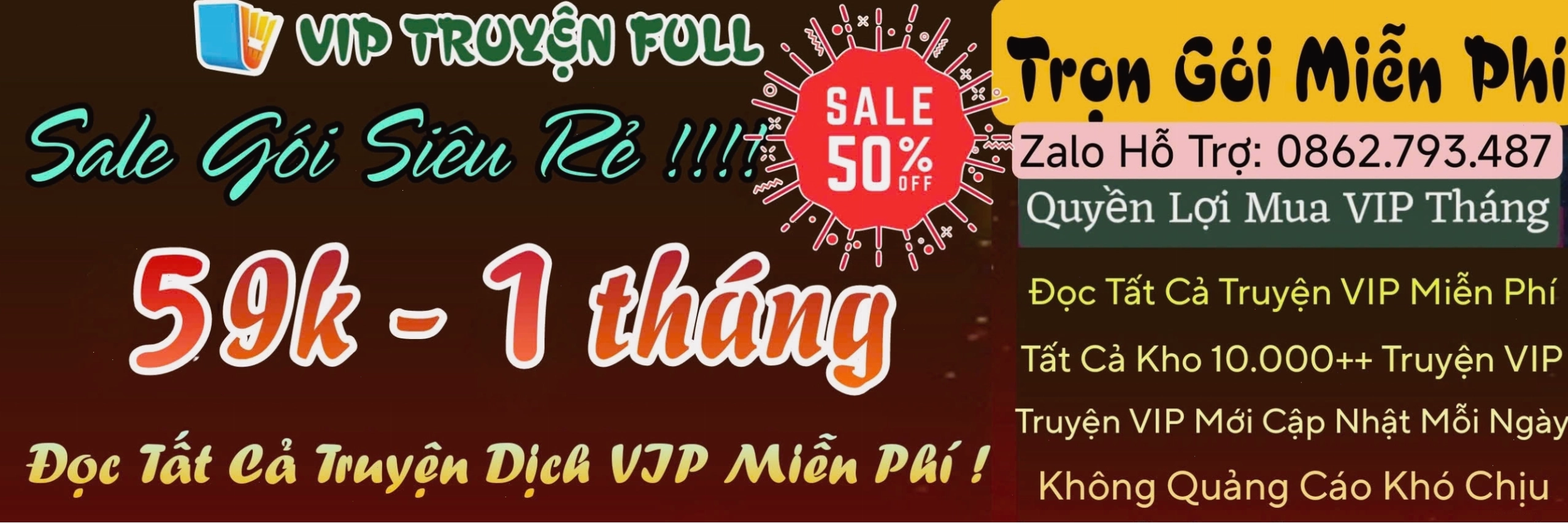 Ưu đãi đọc truyện tại Docfull