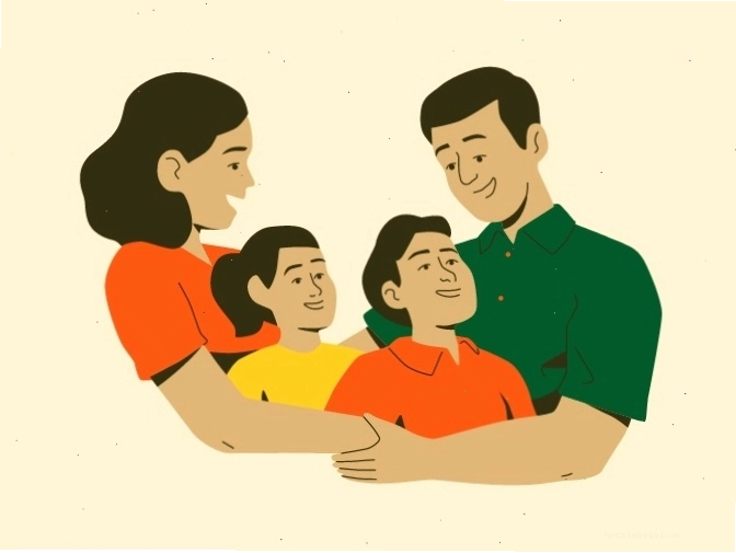 Vẻ đẹp thiên nhiên minh họa cho tình cha mẹ bao la