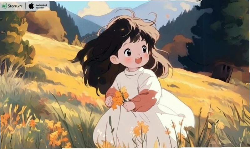 Mẫu hình nền chibi đẹp cho máy tính với độ phân giải cao