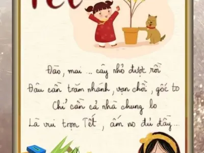 Những bài thơ về Tết Nguyên Đán rộn ràng không khí xuân