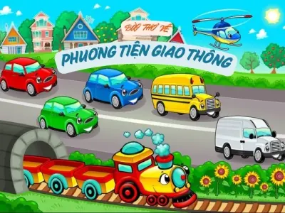 Bài thơ phương tiện giao thông cho bé mầm non sáng tạo