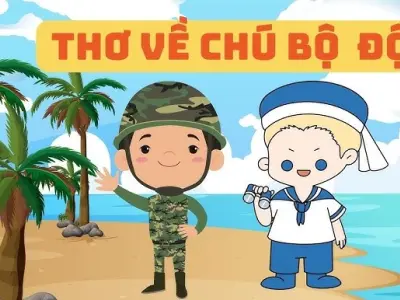 Thơ hay về chú bộ đội giúp bé thêm yêu Tổ quốc