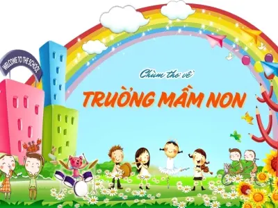 Bài thơ về trường mầm non giúp bé thêm yêu lớp học