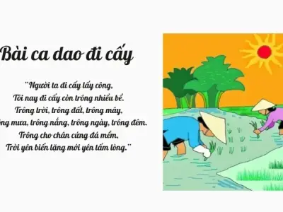 Bài ca dao đi cấy truyền thống ý nghĩa và sâu sắc nhất