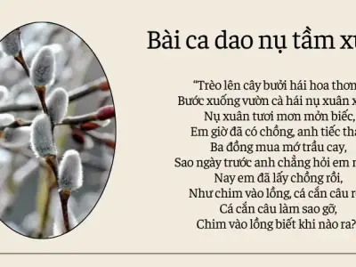 Bài ca dao nụ tầm xuân và những bài học quý giá về tình cảm lứa đôi