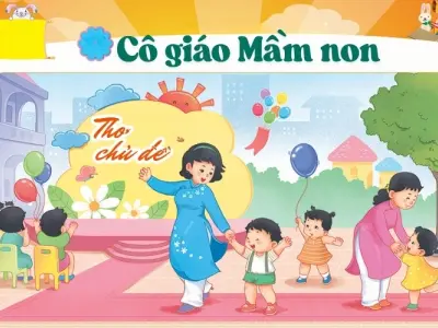 Những vần thơ ngọt ngào dành tặng cô giáo mầm non