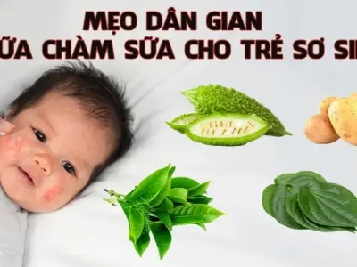 Chia sẻ mẹo dân gian chữa chàm sữa từ kinh nghiệm dân gian