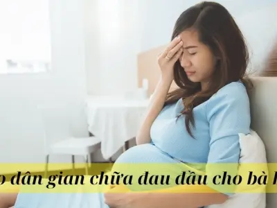 Bật mí mẹo dân gian chữa đau đầu cho bà bầu dễ làm