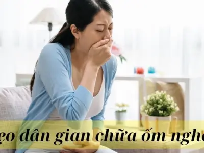 Những mẹo dân gian chữa ốm nghén hiệu quả mẹ bầu nên biết
