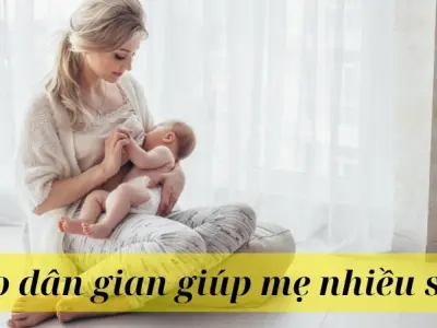 Những mẹo dân gian giúp mẹ nhiều sữa cực đơn giản tại nhà