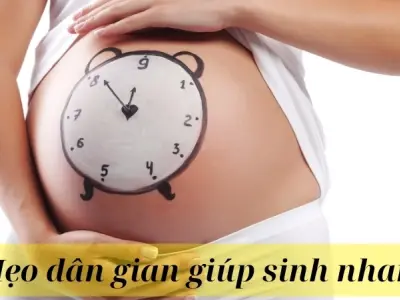 Bật mí những mẹo dân gian giúp sinh nhanh cho mẹ bầu
