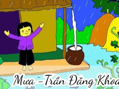 Bài thơ Mưa (Trần Đăng Khoa) - Phân tích tác giả tác phẩm