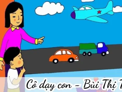 Bài thơ Cô dạy con (Bùi Thị Tình) - Chủ đề thơ trường mầm non