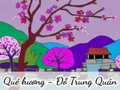 Bài thơ Cây đào (Nhược Thủy) - Chủ đề thơ trường mầm non