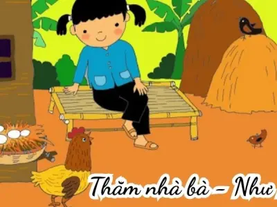 Bài thơ Thăm nhà bà (Như Mao) - Chủ đề trường mầm non