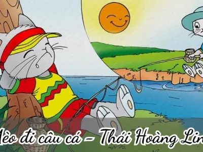 Mèo đi câu cá (Thái Hoàng Linh) - Soạn bài tập Tiếng Việt lớp 3