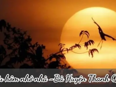 Bài thơ Chiều hôm nhớ nhà (Bà Huyện Thanh Quan) - Phân tích tác giả tác phẩm