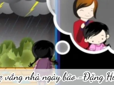 Mẹ vắng nhà ngày bão (Đặng Hiển) - Soạn bài tập Tiếng Việt lớp 3
