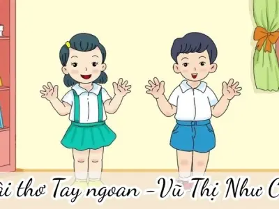 Bài thơ Tay ngoan (Vũ Thị Như Chơn) - Thơ trường mầm non