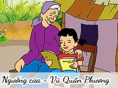 Ngưỡng cửa (Vũ Quần Phương) - Chủ đề thơ trường mầm non
