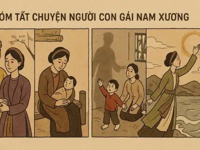 Tóm tắt chuyện người con gái Nam Xương ngắn gọn dễ hiểu