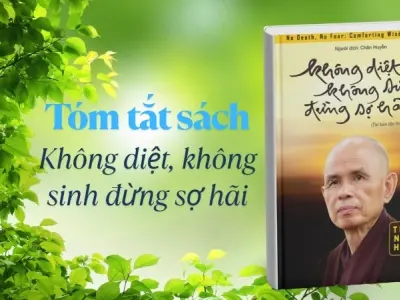 Tóm tắt sách Không Diệt Không Sinh Đừng Sợ Hãi - Cách vượt qua nỗi sợ