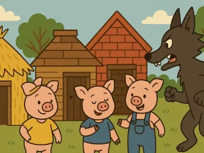 Tóm tắt truyện Ba Chú Heo Con đầy đủ ý chính ngắn gọn