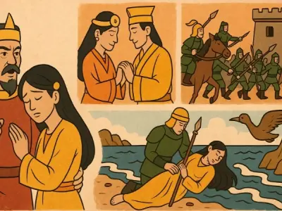 Tóm tắt truyện Mị Châu Trọng Thủy chi tiết dễ hiểu nhất