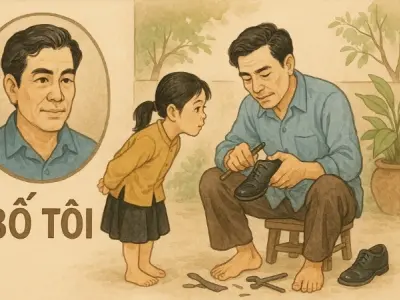 Tóm tắt truyện ngắn Bố tôi của Cao Thị Tỵ ngắn gọn nhất