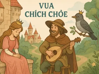 Tóm tắt truyện Vua Chích Chòe ngắn gọn dễ hiểu cho bé