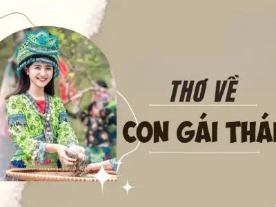 Những vần thơ mộc mạc viết về con gái Thái thân thương