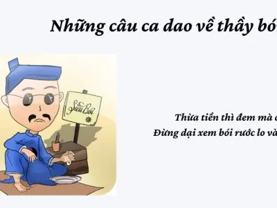 Tổng hợp ca dao về thầy bói giúp bạn hiểu rõ phong tục xưa