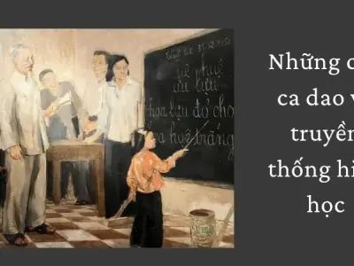 Khám phá nét đẹp văn hóa qua ca dao về truyền thống hiếu học